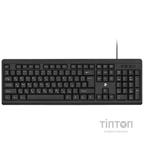 Клавіатура 2E KS108 USB Black (2E-KS108UB)