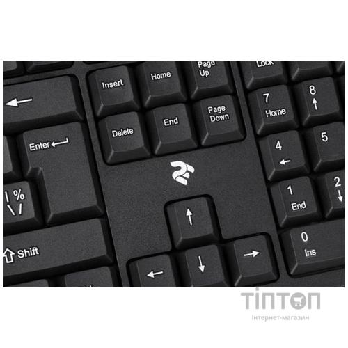 Клавіатура 2E KS108 USB Black (2E-KS108UB)