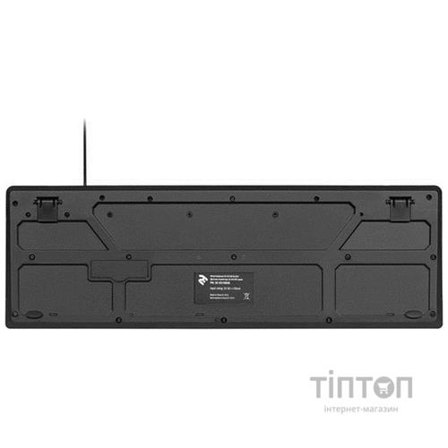 Клавіатура 2E KS108 USB Black (2E-KS108UB)