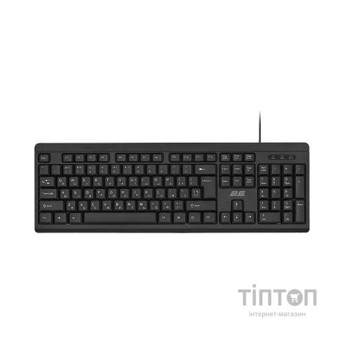 Клавіатура 2E KS108 USB Black (2E-KS108UB_UA)