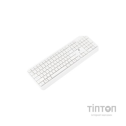 Клавіатура 2E KS220 Wireless White (2E-KS220WW)