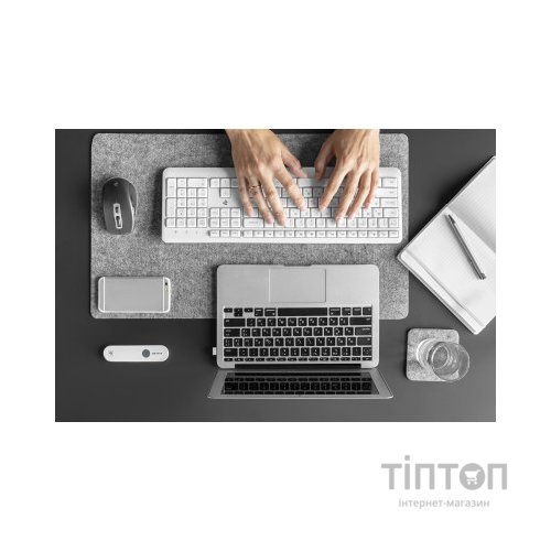 Клавіатура 2E KS220 Wireless White (2E-KS220WW)