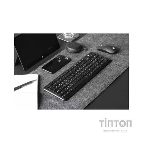 Клавіатура 2E KS230 Slim Wireless Black (2E-KS230WB)