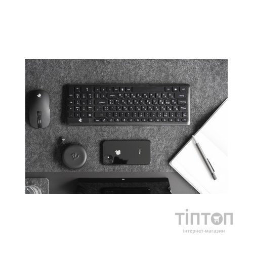 Клавіатура 2E KS230 Slim Wireless Black (2E-KS230WB)