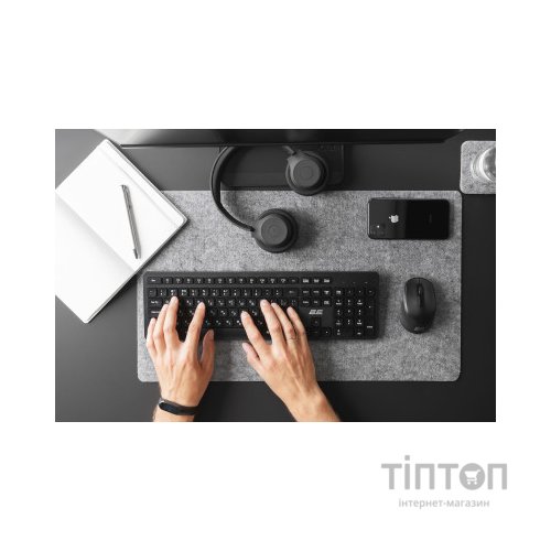 Клавіатура 2E KS260 Wireless Black (2E-KS260WB)
