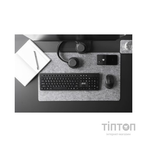 Клавіатура 2E KS260 Wireless Black (2E-KS260WB)