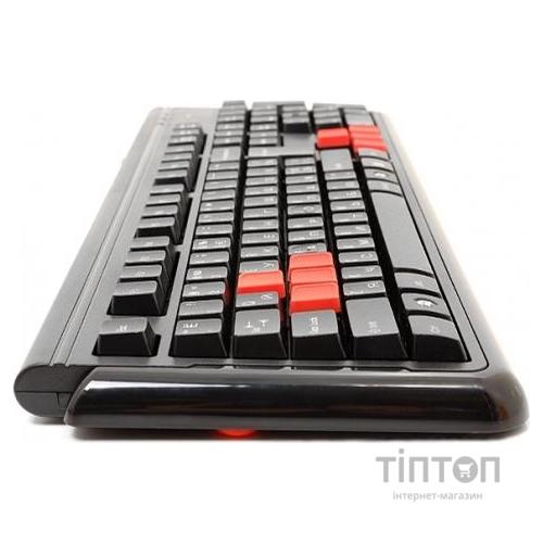 Клавіатура A4-Tech G-300 чорна, PS/2