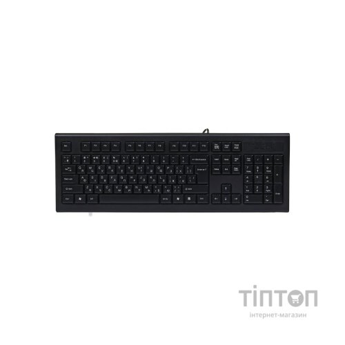 Клавіатура A4-Tech KR-85 чорна, PS/2