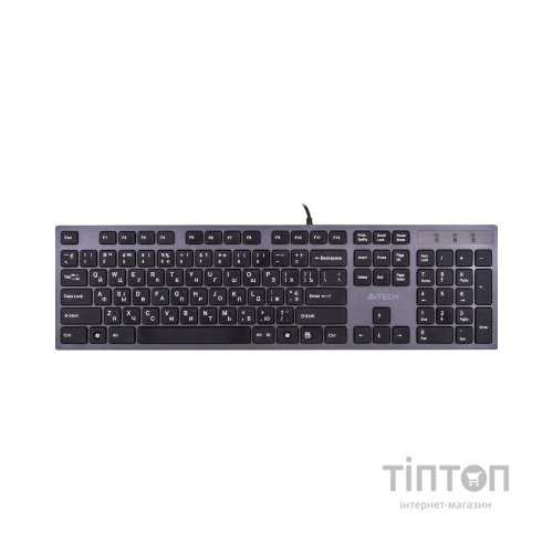 Клавіатура A4-Tech KV-300H сіра, USB
