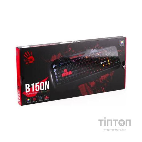 Клавіатура A4Tech Bloody B150N Black