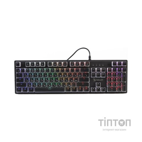 Клавіатура A4Tech Bloody S510R RGB BLMS Switch Red USB Pudding Black (Bloody S510R Pudding Black)