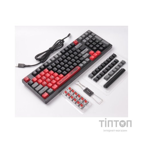 Клавіатура A4Tech Bloody S98 RGB BLMS Red Switch USB Sports Red (Bloody S98 Sports Red)
