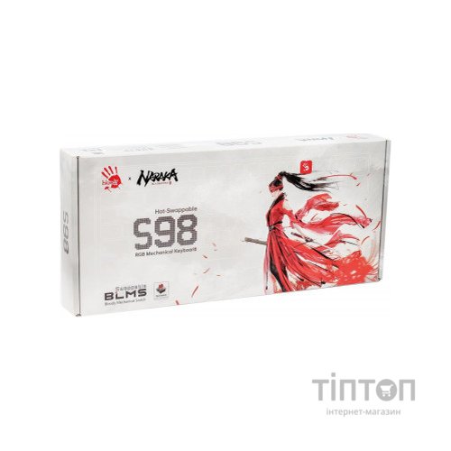 Клавіатура A4Tech Bloody S98 RGB Red Switch USB Naraka (Bloody S98 Naraka)