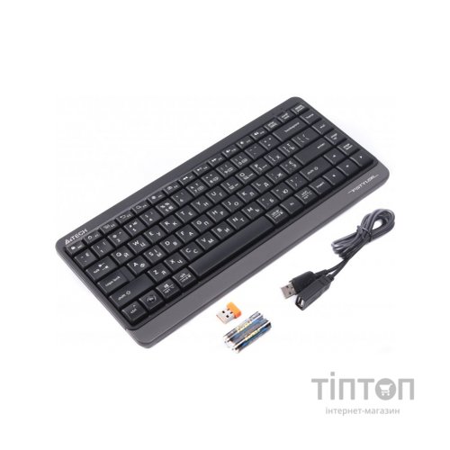 Клавіатура A4Tech FBK11 Wireless Grey