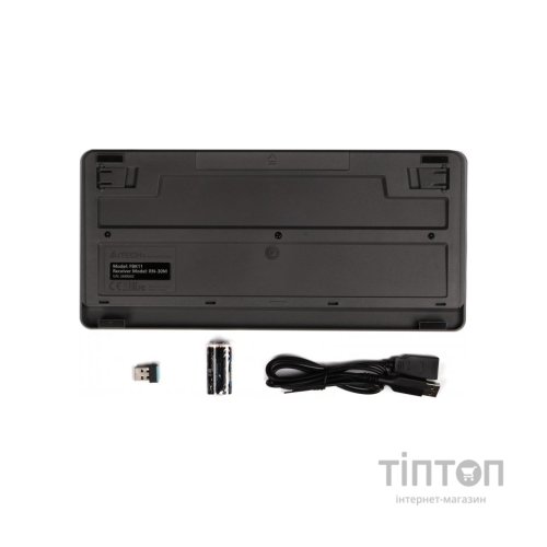 Клавіатура A4Tech FBK11 Wireless Grey