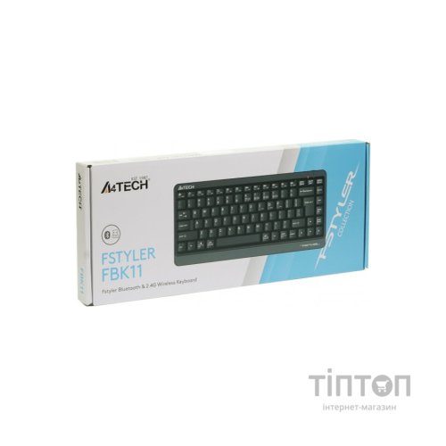 Клавіатура A4Tech FBK11 Wireless Grey