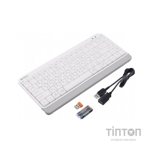 Клавіатура A4Tech FBK11 Wireless White