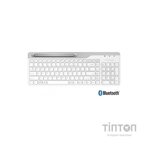 Клавіатура A4Tech FBK25 Wireless White