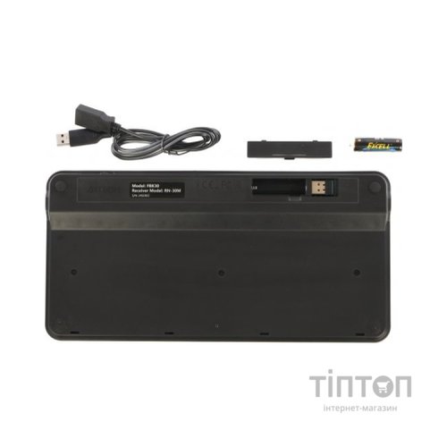 Клавіатура A4Tech FBK30 Wireless/Bluetooth Black (4711421972499)