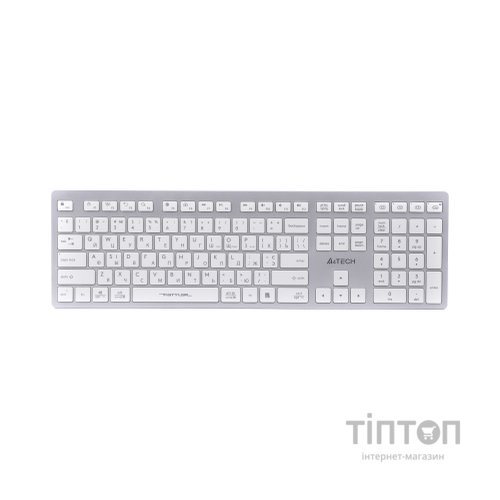 Клавіатура A4Tech FBX50C USB/Bluetooth White (FBX50C White)