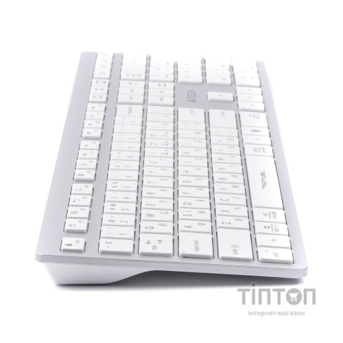 Клавіатура A4Tech FBX50C USB/Bluetooth White (FBX50C White)