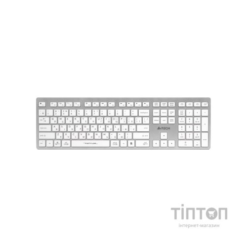Клавіатура A4Tech FBX50C USB/Bluetooth White (FBX50C White)