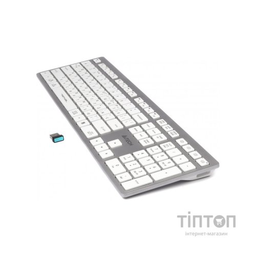 Клавіатура A4Tech FBX50C USB/Bluetooth White (FBX50C White)