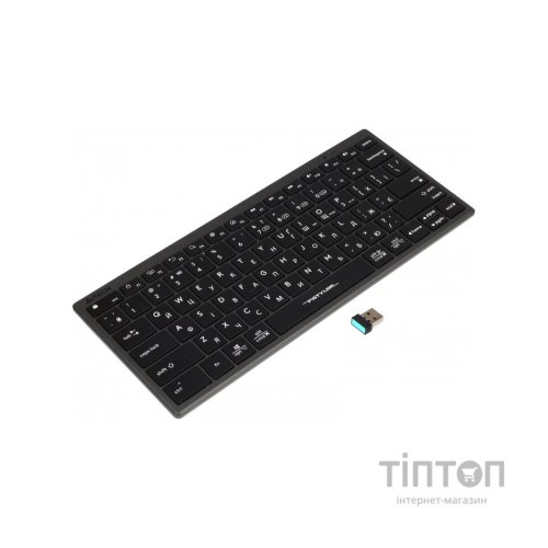Клавіатура A4Tech FBX51C Wireless/Bluetooth Grey (FBX51C Grey)