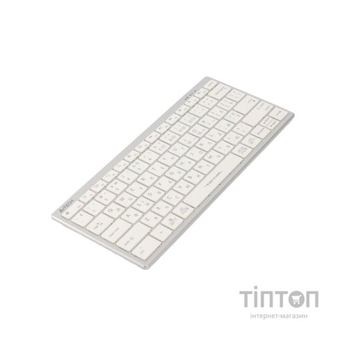 Клавіатура A4Tech FBX51C Wireless/Bluetooth White (FBX51C White)