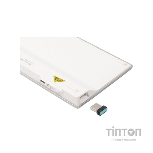 Клавіатура A4Tech FBX51C Wireless/Bluetooth White (FBX51C White)