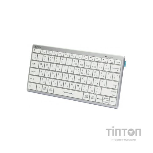 Клавіатура A4Tech FBX51C Wireless/Bluetooth White (FBX51C White)