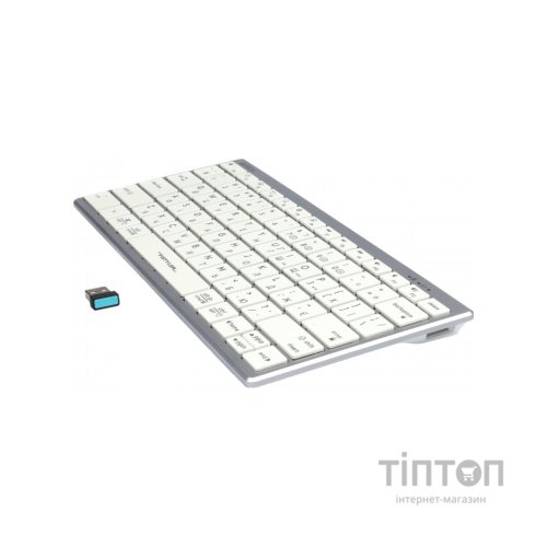 Клавіатура A4Tech FBX51C Wireless/Bluetooth White (FBX51C White)