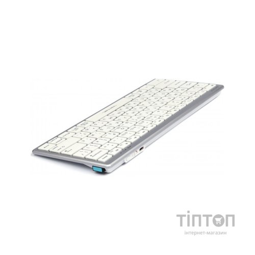 Клавіатура A4Tech FBX51C Wireless/Bluetooth White (FBX51C White)