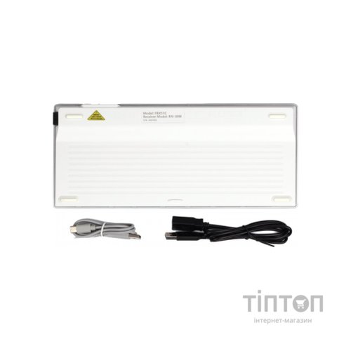 Клавіатура A4Tech FBX51C Wireless/Bluetooth White (FBX51C White)