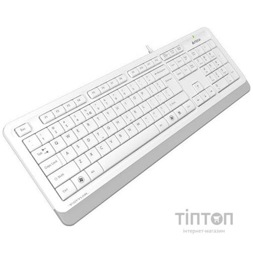Клавіатура A4Tech FK10 Ukr White
