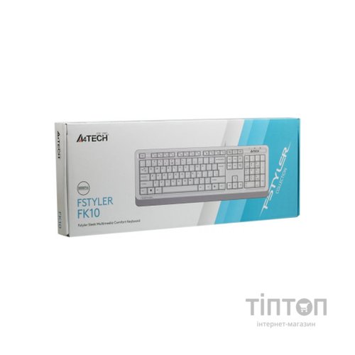 Клавіатура A4Tech FK10 White
