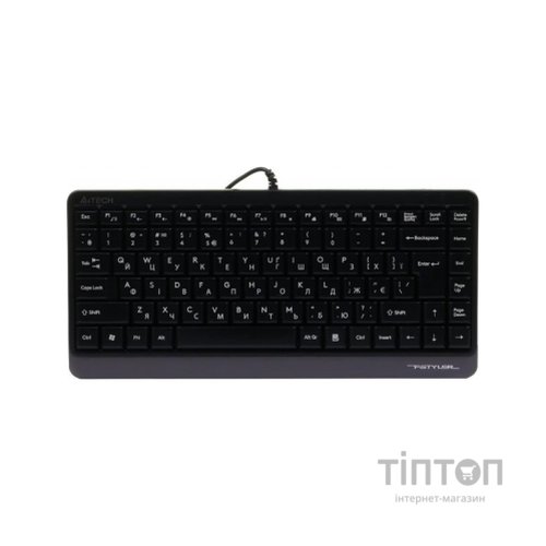 Клавіатура A4Tech FK11 Fstyler Compact Size USB Grey (FK11 USB (Grey))