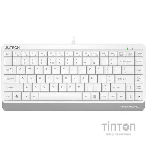 Клавіатура A4Tech FK11 Fstyler Compact Size USB White (FK11 USB (White))