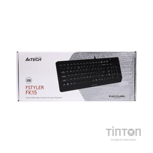 Клавіатура A4Tech FK15 Black