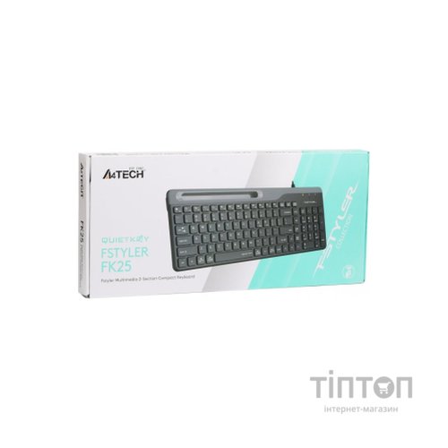 Клавіатура A4Tech FK25 USB Black