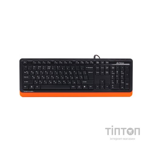 Клавіатура A4Tech FKS10 USB Orange