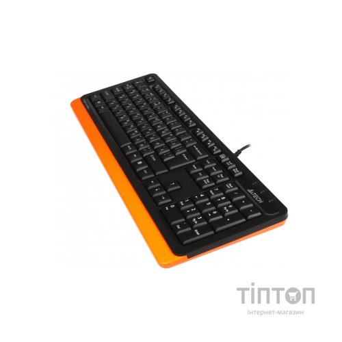 Клавіатура A4Tech FKS10 USB Orange