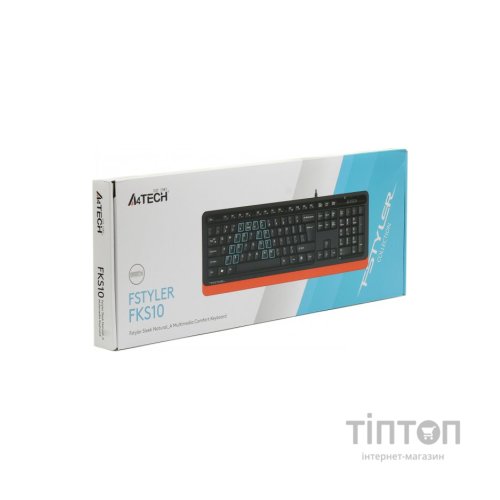 Клавіатура A4Tech FKS10 USB Orange