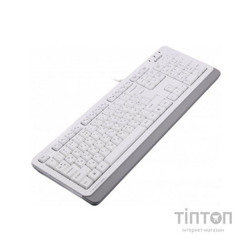 Клавіатура A4Tech FKS10 USB White