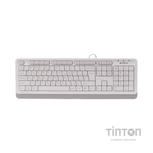 Клавіатура A4Tech FKS10 USB White