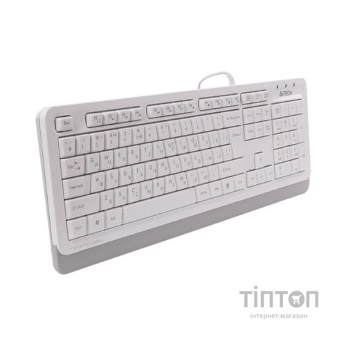 Клавіатура A4Tech FKS10 USB White