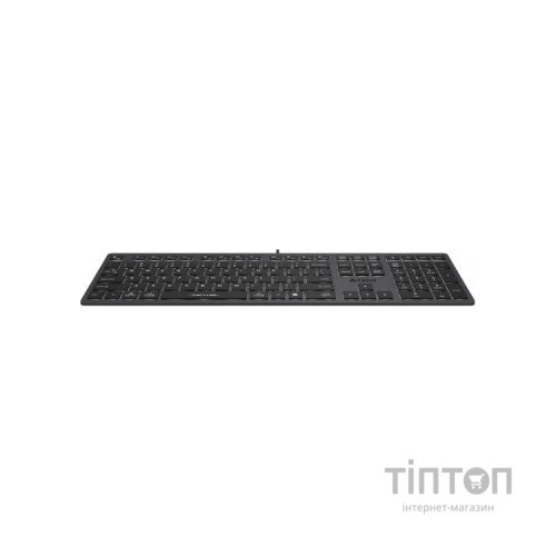 Клавіатура A4Tech FX60 USB Grey White backlit