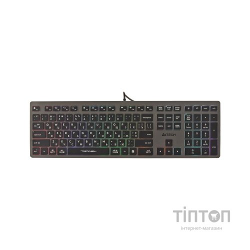 Клавіатура A4Tech FX60H USB Grey Neon backlit