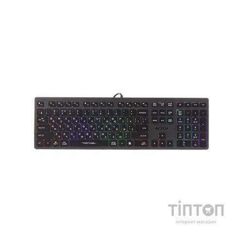 Клавіатура A4Tech FX60H USB Grey Neon backlit