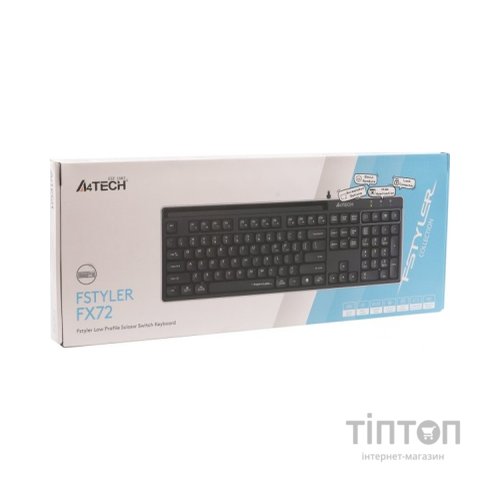 Клавіатура A4Tech FX72 USB Black (4711421001885)